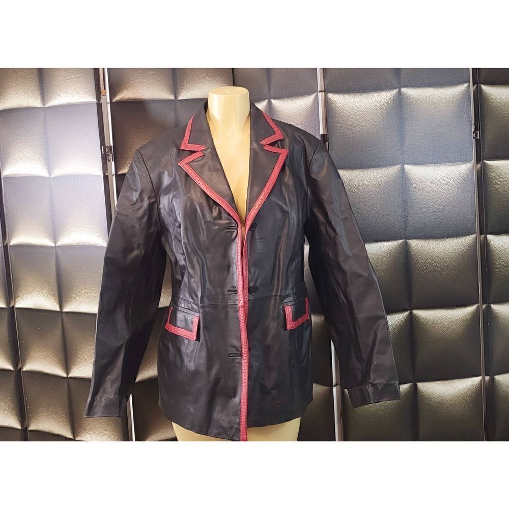 Newport News leather coat